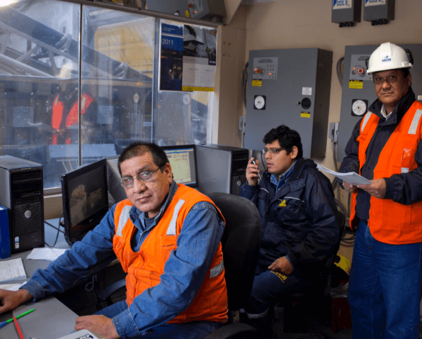 nuestro equipo en la planta de San Juan